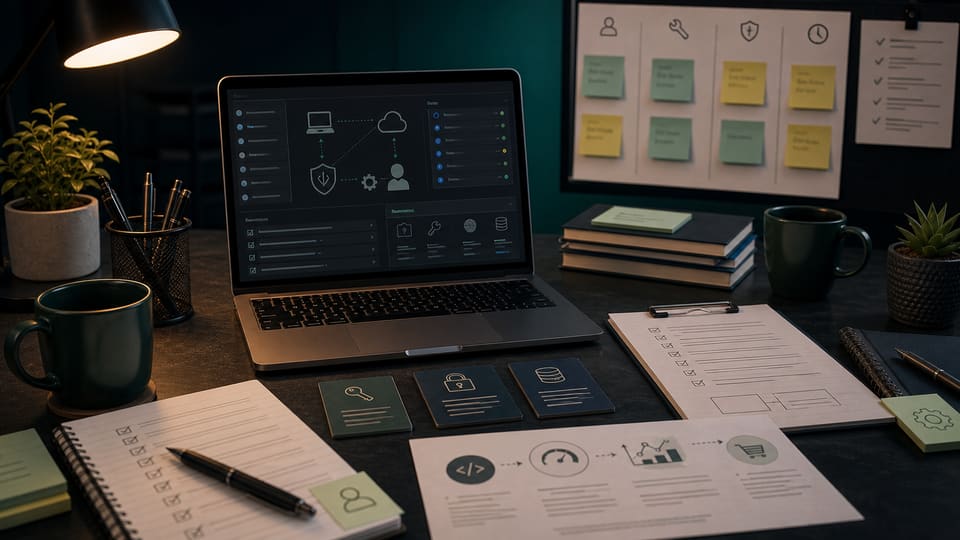 Contract website support terms workspace with scope notes, access rules, third-party platform details, and hourly work terms
