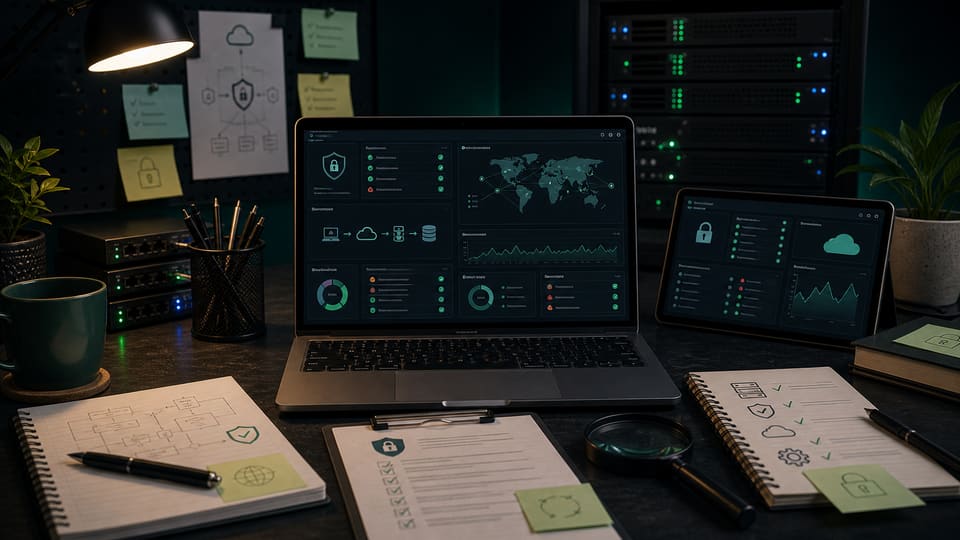 Security & Reliability hero photo showing practical website support for website security, hosting and reliability support
